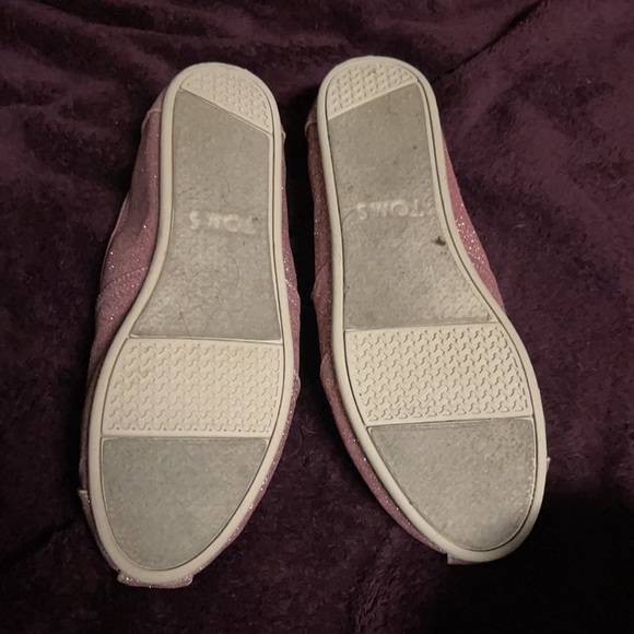 PINK SPARKLY TOMS - Picture 4 of 4